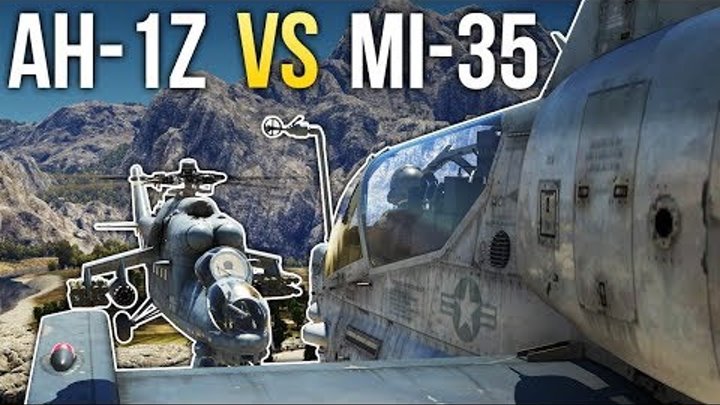 💥 AH-1Z vs Mi-35 / War Thunder