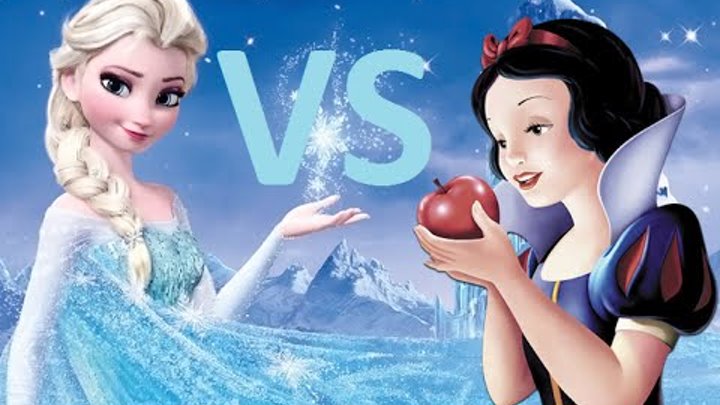 Princess Rap Battle - Snow White VS Elsa (Whitney Avalon ft. Katja Glieson) - LYRICS