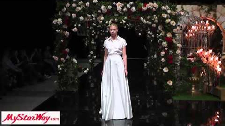 Свадебные платья. Показ коллекции нового бренда India на Moscow Bridal Weekend