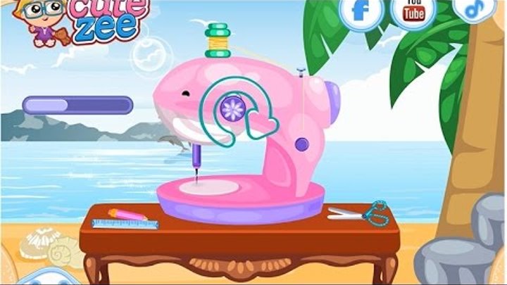 NEW Игры для детей—Дизайн купальника в стиле Disney Принцессы—Мультик Онлайн Видео Игры Для Девочек