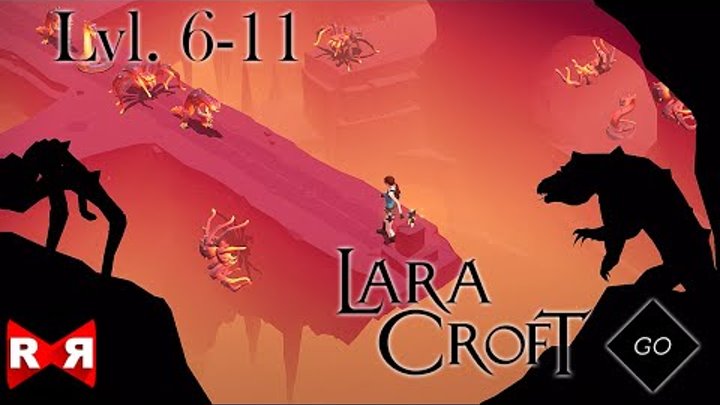 Lara Croft GO - The Cave of Fire Lvl. 6-11 - iOS / Android - Walkthrough Gameplay Lara Croft GO - The Cave of Fire Lvl. 6-11 - iOS / Android - Walkthrough Gameplay