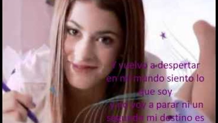 Violetta Martina Stoessel "En mi mundo" lyrics Violetta Martina Stoessel "En mi mundo" lyrics