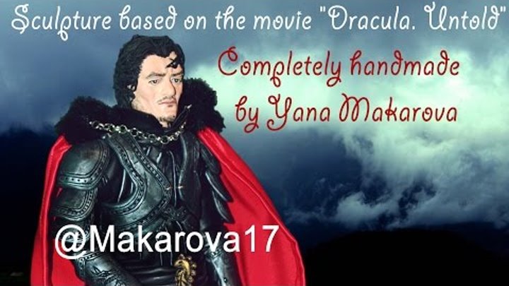 Luke Evans - Dracula Untold - sculpture - by Yana Makarova Luke Evans - Dracula Untold - sculpture - by Yana Makarova