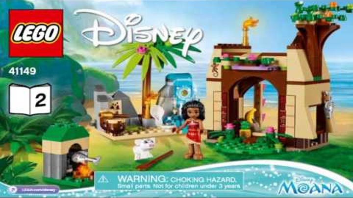 LEGO Disney Princess MOANA'S ISLAND ADVENTURE 41149 Лего Приключения Моаны на затерянном острове #2 LEGO Disney Princess MOANA'S ISLAND ADVENTURE 41149 Лего Приключения Моаны на затерянном острове #2