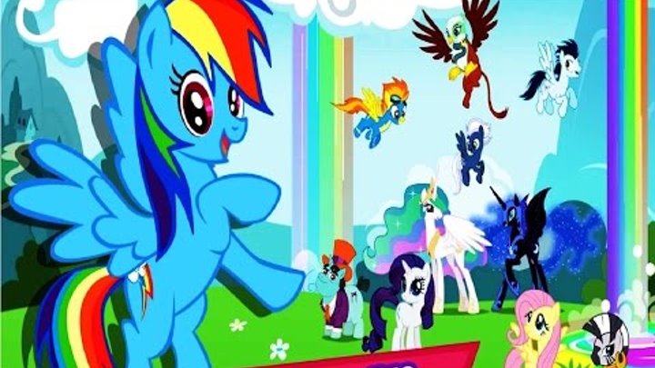 Мой маленький пони Обзор игры My Little Pony мультик игра видео для детей #Мобильные игры