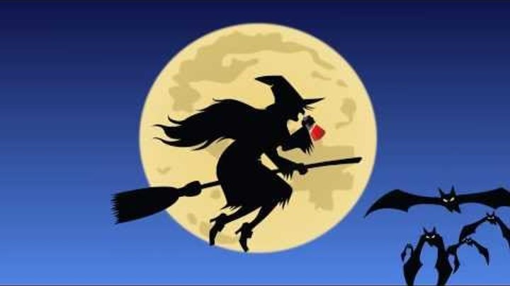 Веселого Хэллоуина! Happy Halloween! Witch.