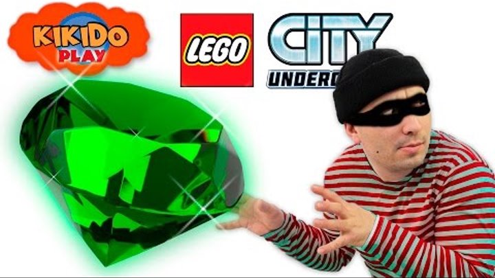 👮 LEGO CITY UNDERCOVER ОГРАБЛЕНИЕ БАНКА ЗЕЛЕНЫЙ ЛЕГО ИЗУМРУД Прохождение ЛЕГО GTA Кикидо плей