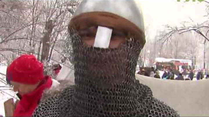 "Славянская зима" — фестиваль забав под таким названием прошел в Самаре