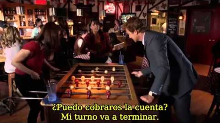 The Mentalist 7x08-Jane,Lisbon.Playing table football The Mentalist 7x08-Jane,Lisbon.Playing table football