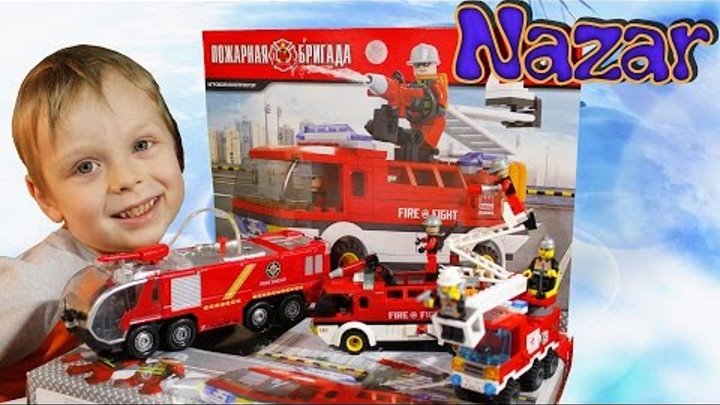 Пожарная машина собираем конструктор (копия LEGO) Пазлы пожарная часть Пожарная машина собираем конструктор (копия LEGO) Пазлы пожарная часть
