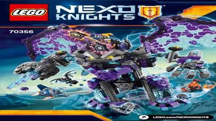 Лего Рыцари Нексо Каменный великан LEGO Nexo Knights THE STONE COLOSSUS OF ULTIMATE DESTRUCTI 70356