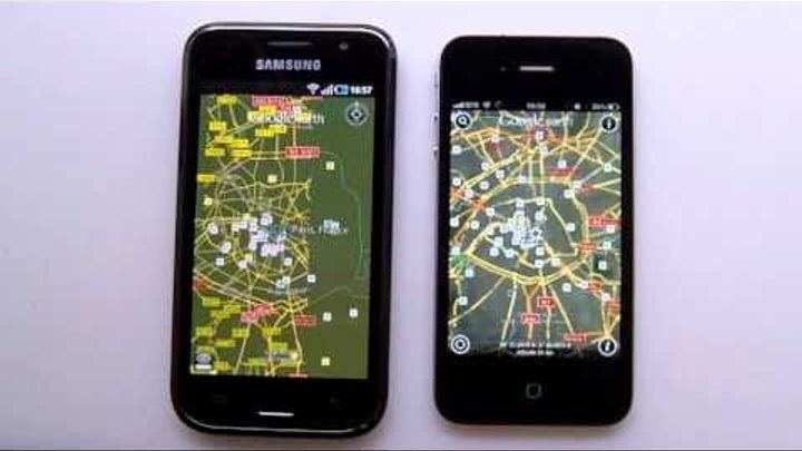 iPhone 4 Vs Samsung Galaxy S (GT-i9000) - PART 2 iPhone 4 Vs Samsung Galaxy S (GT-i9000) - PART 2