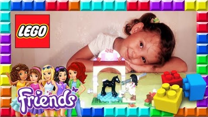 ✿ LEGO Friends Подружки из Хартлейк Сити Эмма купает жеребенка Конструктор Лего 41123 Emma and foal ✿ LEGO Friends Подружки из Хартлейк Сити Эмма купает жеребенка Конструктор Лего 41123 Emma and foal