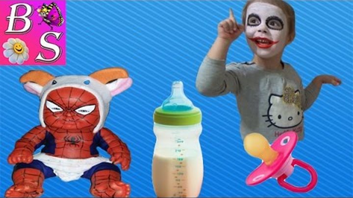 Пупс Человек паук капризничает Леди Джокер приходит на помощь человек паук новые серии смотреть онлайн Пупс Человек паук капризничает Леди Джокер приходит на помощь человек паук новые серии