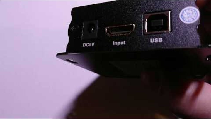 Удлинитель HDMI сигнала по 1 витой паре до 120 м с ИК + возможность управления клавиатурой и мышкой