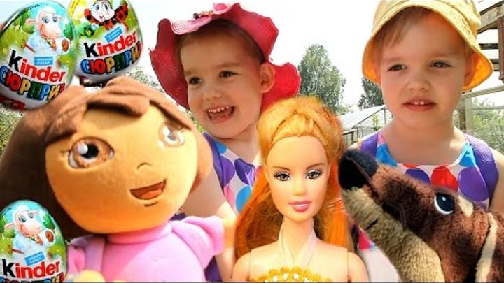 Даша путешественница, кукла Барби, СОНЯ и ЛИЗА Следопыт мультфильм на русском новые серии. Игрушки