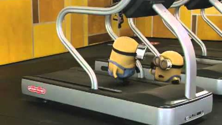 Despicable Me - Minions on "The Biggest Loser": Treadmill