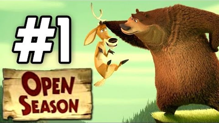 Прохождение Open Season / Сезон Охоты #1 - Эллиот и Буг. Прохождение Open Season / Сезон Охоты #1 - Эллиот и Буг.