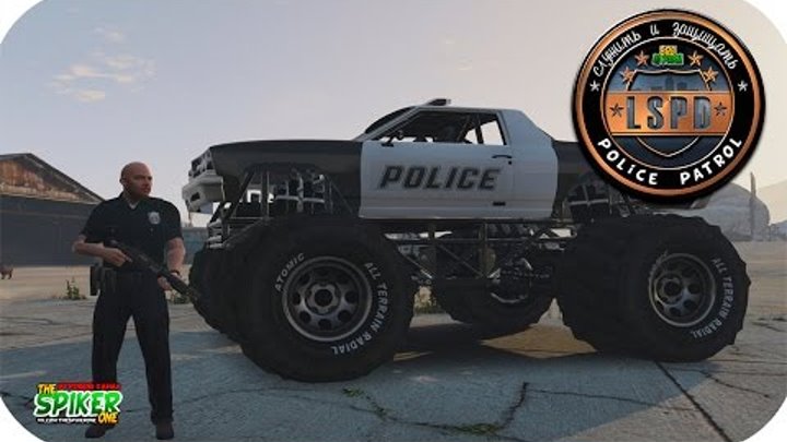 GTA 5 Полицейский патруль : Police Monster. Ночные перестрелки. #47