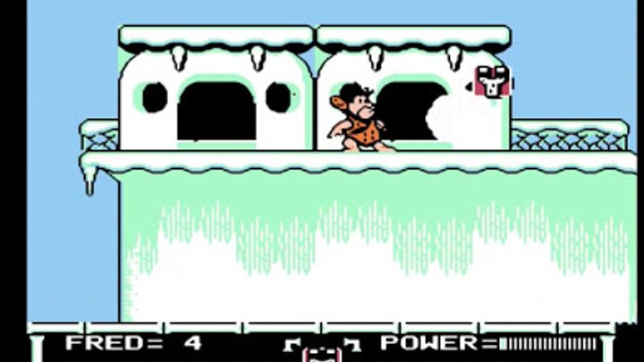 "The Flintstones" прохождение игры "Флинстоуны" денди,NES