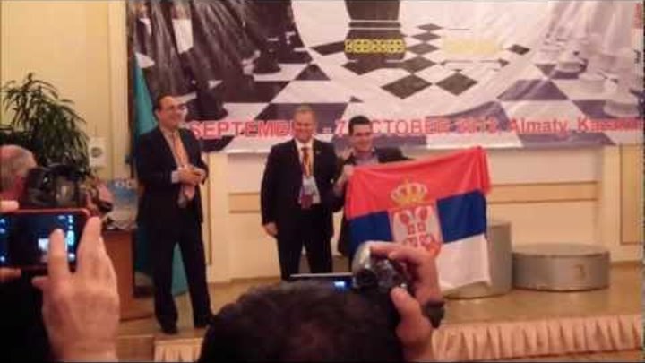 Almaty 2012. Vladimir Klasan - New ICSC World Deaf Chess Champion