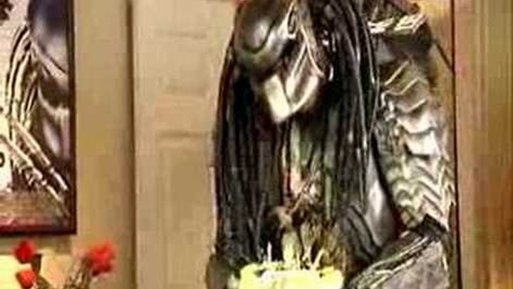 Aliens vs. Predator Birthday Cake