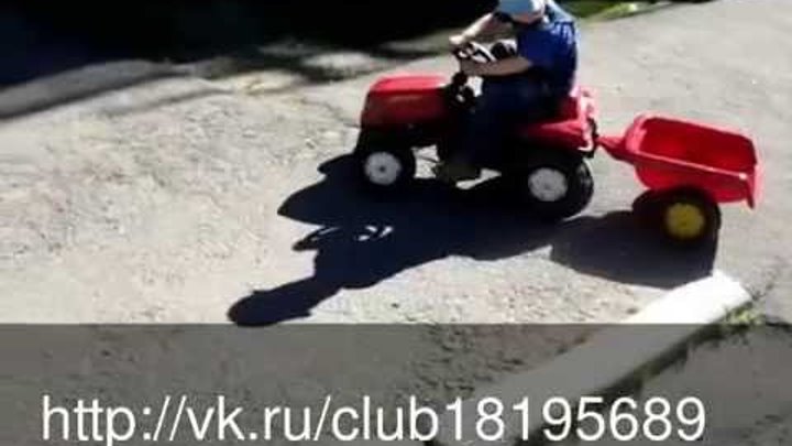 Rolly Toys детский педальный трактор