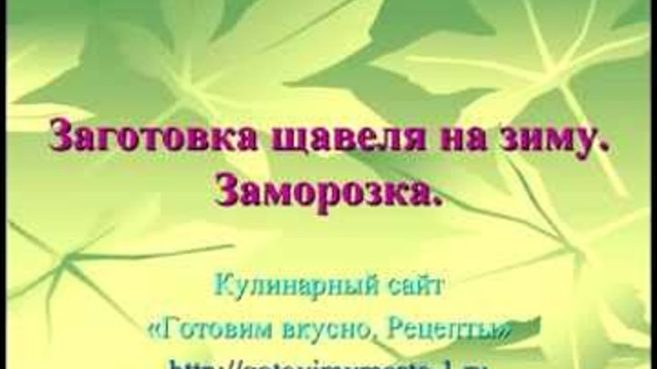 Заготовка щавеля на зиму. Заморозка. Заготовка щавеля на зиму. Заморозка.