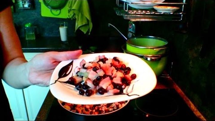 Серый горох с копчёностями / Grey peas with smoked meat