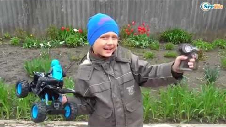 Monster Truck. Тест Драйв Квадроцикла от Игорька. Видео для детей. Инновационная игрушка – Змея
