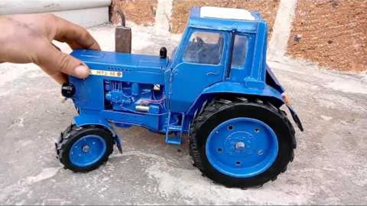 трактора беларус мтз- 80 модель своими руками