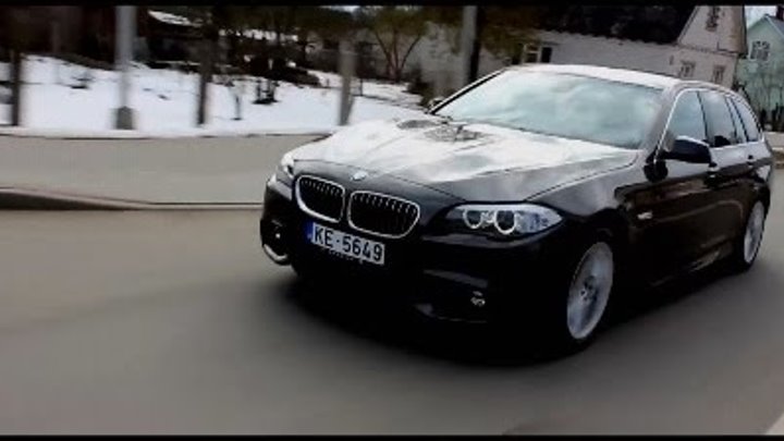 Тест Драйв BMW F11 3.0D (Автолюбители Латгалии) Тест Драйв BMW F11 3.0D (Автолюбители Латгалии)