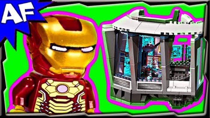 Iron Man MALIBU MANSION Attack 76007 Lego Marvel Super Heroes Animated Building Review