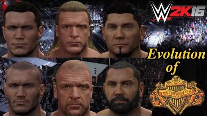 WWE 2K16-2K15 PC Mods: Evolution of Evolution! (Triple H, Batista & Randy Orton) (PS4) WWE 2K16-2K15 PC Mods: Evolution of Evolution! (Triple H, Batista & Randy Orton) (PS4)