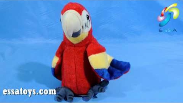 Говорящий Попугай "Веселые Друзья", Оптовый интернет-магазин игрушек http://essatoys.com/