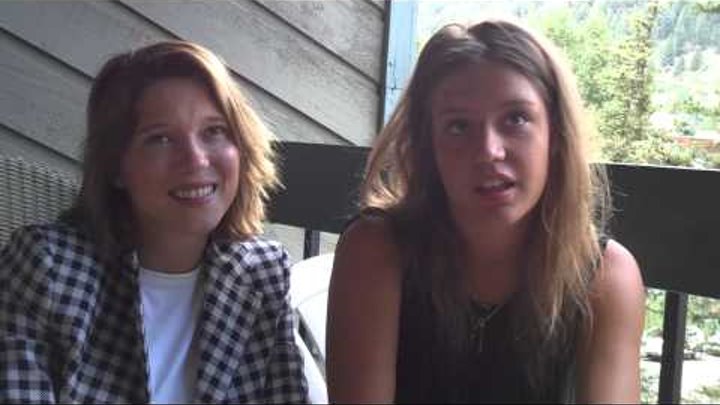 Lea and Adele Talk Blue is the Warmest Color at Telluride Film Festival