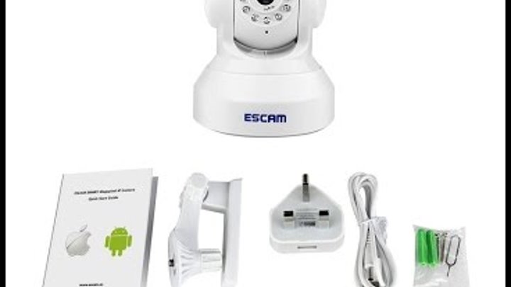 ESCAM QF002 WIFI 720P IP-камера ночного видения