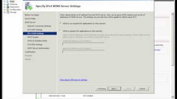 Installing & Configuring DHCP - Windows Server 2008 R2