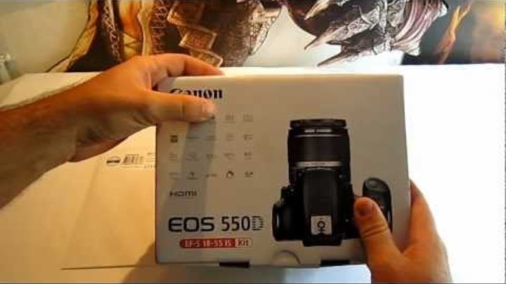 Canon EOS 550d Unboxing Canon EOS 550d Unboxing