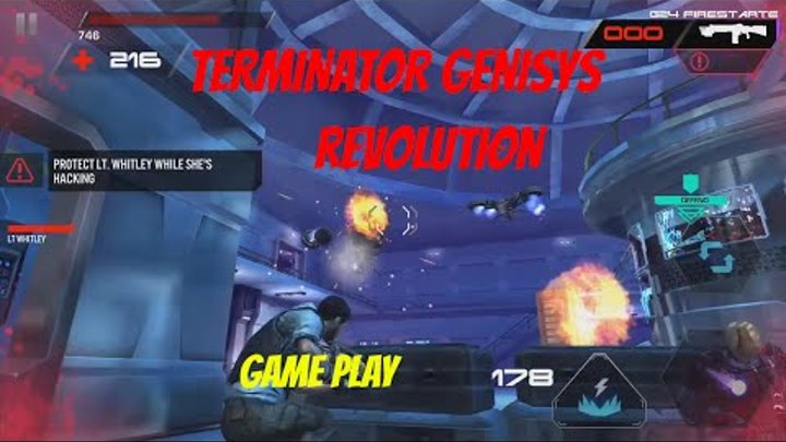 TERMINATOR GENISYS REVOLUTION Android Game Play on Note 4 TERMINATOR GENISYS REVOLUTION Android Game Play on Note 4