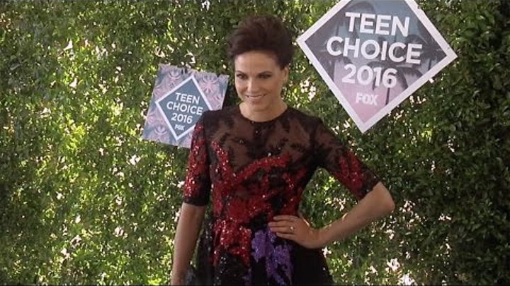 Lana Parrilla Teen Choice Awards 2016 Green Carpet