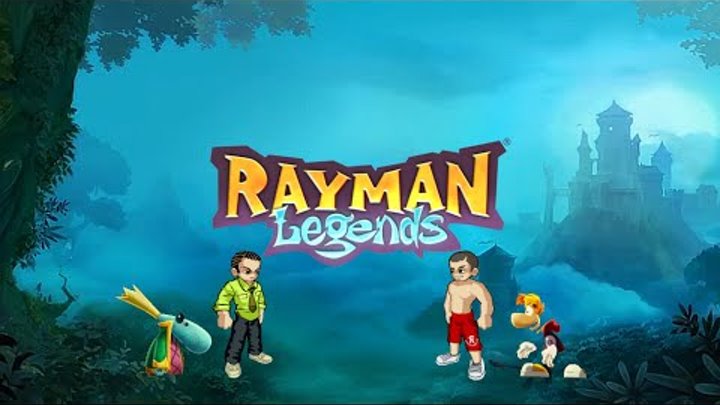 Rayman Legends Прохожу вместе с братом #1 Rayman Legends Прохожу вместе с братом #1