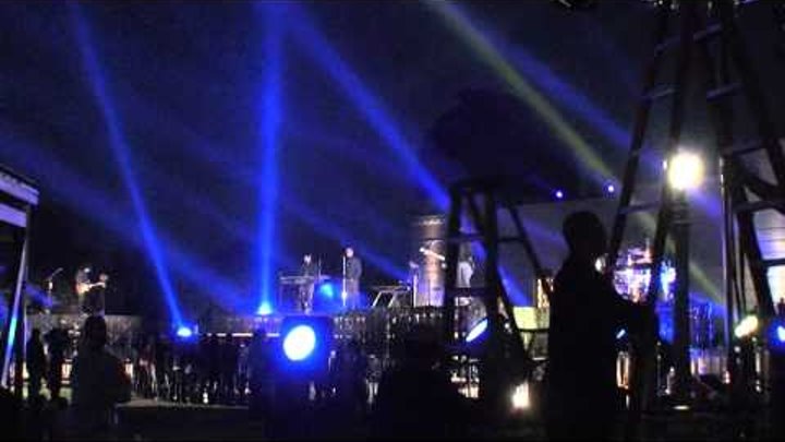2010 9/11 Linkin Park at the Griffith Park Observatory HD Rehersal "The Catalyst" VMA POV