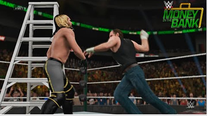 WWE Money in the Bank 2015 - Seth Rollins vs Dean Ambrose WWE World Heavyweight Championship Match!