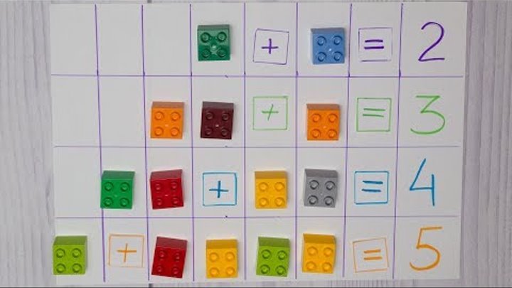 Математика с Lego Duplo | Развивающие игры с Lego Duplo | Lego Ideas