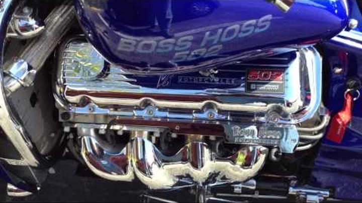 Boss Hoss Big Block 502 idling Boss Hoss Big Block 502 idling
