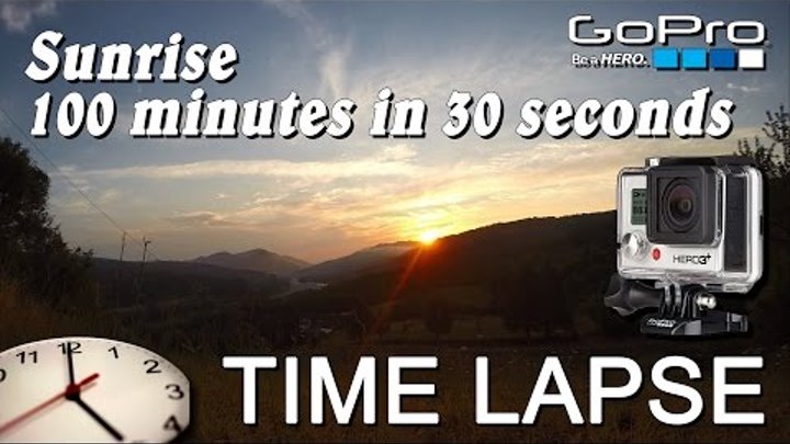 30 Seconds Time Lapse - Sunrise - 100 minutes in 30 seconds