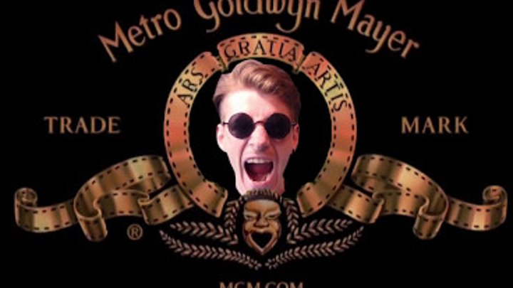 Metro Goldwyn Mayer intro joke