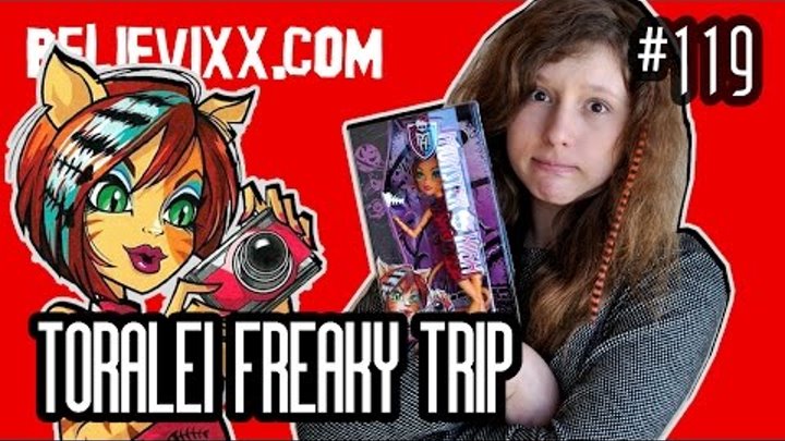 куклы Монстер Хай Торалей Страйп Freaky Field Trip обзор на кукол Monster High Чумовая поездка CFC77