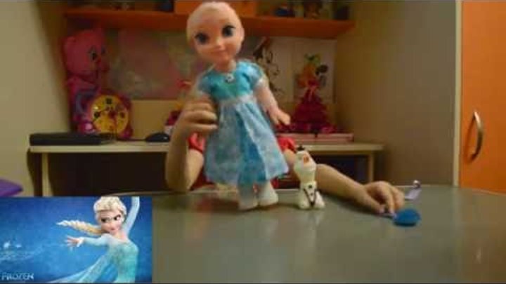 Распаковка Принцесы Холодное Сердце Эльза ! Unpacking Princess Frozen Elsa !